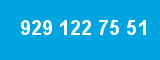 929 122 75 51